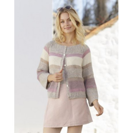 Rosa Water Jacket by DROPS Design - Strickmuster mit Kit Jacke Größen S - XXXL Rosa Water Jacket by DROPS Design - Strickmuster mit Kit Jacke Größen S - XXXL von Drops - Garnstudio