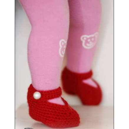 Rosy Toes by DROPS Design - Häkelmuster mit Kit Baby- und Kinder-Slipper Größen 4-9 Monate Rosy Toes by DROPS Design - Häkelmuster mit Kit Baby- und Kinder-Slipper Größen 4-9 Monate von Drops - Garnstudio