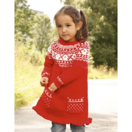 Selina by DROPS Design - Strickmuster mit Kit Tunica mit nordischem Muster Größen 3-12 Jahre Selina by DROPS Design - Strickmuster mit Kit Tunica mit nordischem Muster Größen 3-12 Jahre von Drops - Garnstudio