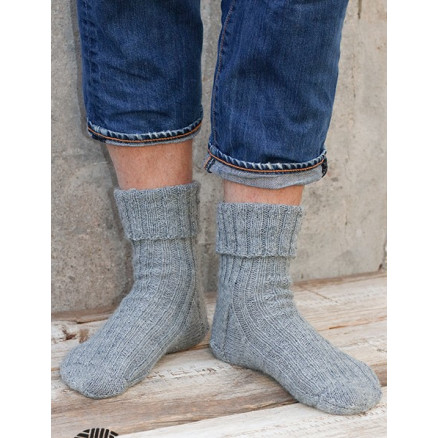 Shadow Spin by DROPS Design - Sockenstrickmuster Größe 38/40 - 44/46 von Drops - Garnstudio