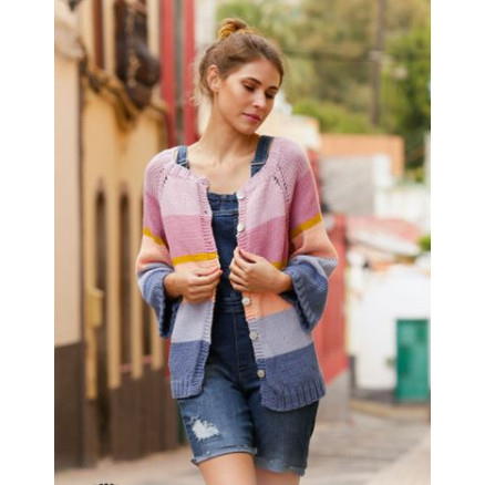 Sonora Sunrise by DROPS Design - Strickmuster mit Kit Jacke Größen S - XXXL Sonora Sunrise by DROPS Design - Strickmuster mit Kit Jacke Größen S - XXXL von Drops - Garnstudio