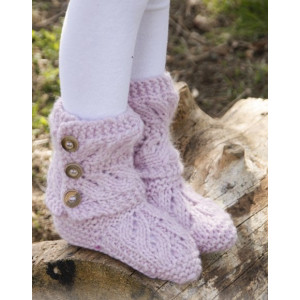 Strawberry Pudding by DROPS Design - Strickmuster mit Kit Kinder-Slipp - 20/21 von Drops - Garnstudio