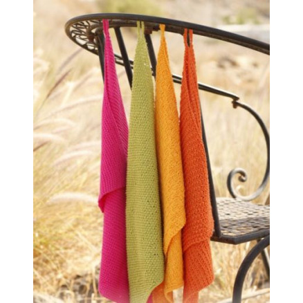 Summer Spices by DROPS Design - Strickmuster mit Kit Handtücher 31x45cm Summer Spices by DROPS Design - Strickmuster mit Kit Handtücher 31x45cm von Drops - Garnstudio