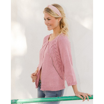 Sweet Heather Jacket by DROPS Design - Strickmuster mit Kit Jacke Größen S - XXXL Sweet Heather Jacket by DROPS Design - Strickmuster mit Kit Jacke Größen S - XXXL von Drops - Garnstudio
