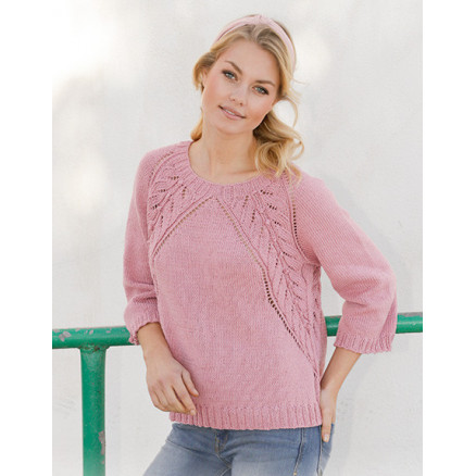 Sweet Heather by DROPS Design - Strickmuster mit Kit Pullover Größen S - XXXL Sweet Heather by DROPS Design - Strickmuster mit Kit Pullover Größen S - XXXL von Drops - Garnstudio