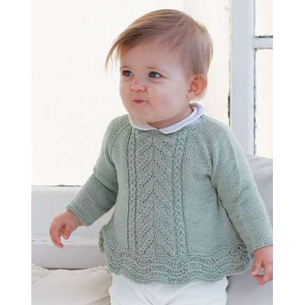 Sweet Ivy by DROPS Design - Baby Bluse Strickmuster Größe 0/1 Monat - 5/6 Jahre Sweet Ivy by DROPS Design - Baby Bluse Strickmuster Größe 0/1 Monat - 5/6 Jahre von Drops - Garnstudio