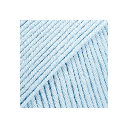 Drops Safran Garn Unicolor 76 Puderblau Drops Safran Garn Unicolor 76 Puderblau von Drops - Garnstudio