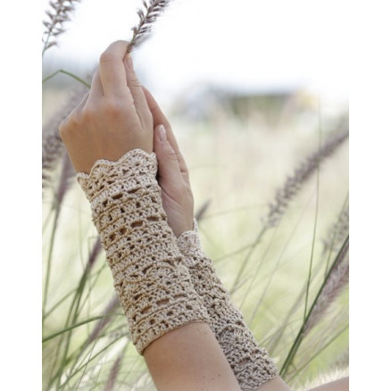 Troy by DROPS Design - Häkelmuster mit Kit fingerfreie Handschuhe Größen S-XL Troy by DROPS Design - Häkelmuster mit Kit fingerfreie Handschuhe Größen S-XL von Drops - Garnstudio