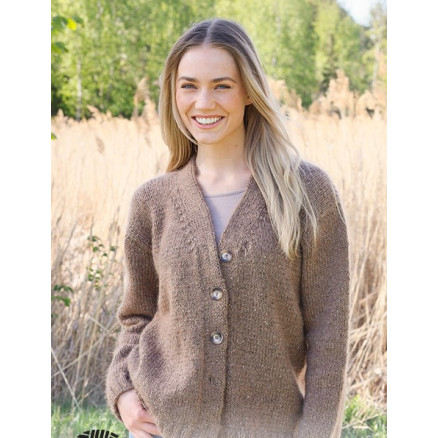 Tweed Casual by DROPS Design - Strickjacke Strickmuster Größe XS - XXL Tweed Casual by DROPS Design - Strickjacke Strickmuster Größe XS - XXL von Drops - Garnstudio