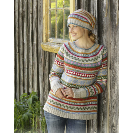 Winter Carnival by DROPS Design - Strickmuster mit Kit Pullover Größen S - XXXL Winter Carnival by DROPS Design - Strickmuster mit Kit Pullover Größen S - XXXL von Drops - Garnstudio