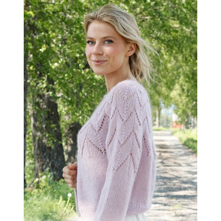 Wishing Well Cardigan by DROPS Design - Strickmuster für Strickjacken Größe S - XXXL von Drops - Garnstudio