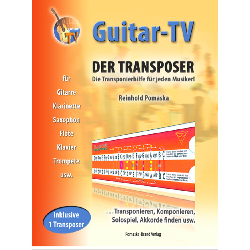 Guitar-TV, Der Transposer, m. Original-Transposer von Druck und Verlag Pomaska-Brand