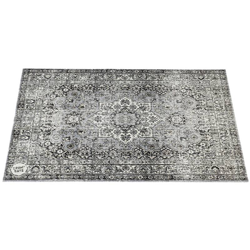 DrumNBase 130 x 90 cm Stage Mat Grey Drum Zubehör von DrumNBase