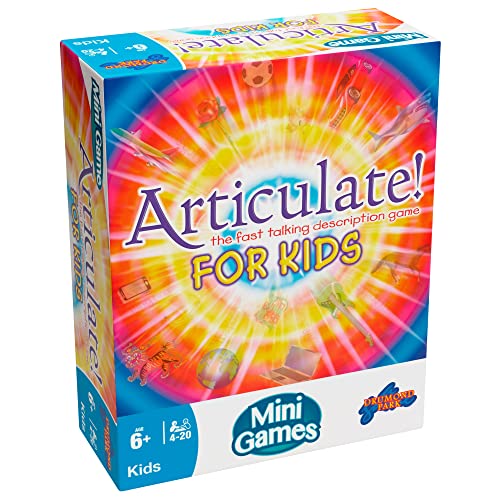 Drumond Park Articulate for Kids Mini-Brettspiel, kompaktes Reisespiel für Familien, ab 6 Jahren von Drumond Park