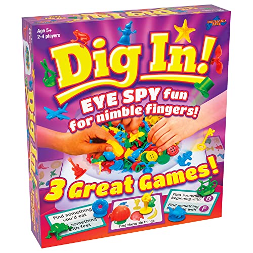 Drumond Park T73478 Dig In Familien-Brettspiele für 2–4 Spieler, 3-in-1-Tischspiele für Erwachsene und Kinder, geeignet ab 5 Jahren Drumond Park T73478 Dig In Familien-Brettspiele für 2–4 Spieler, 3-in-1-Tischspiele für Erwachsene und Kinder, geeignet ab 5 Jahren von Drumond Park