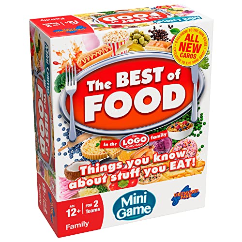 Drumond Park The Logo Best of Food Mini-Brettspiel – Das Familien-Brettspiel der Marken und Produkte, die Sie kennen und lieben, Mini-Reise-Brettspiele, Familienspiele für Erwachsene und Kinder, Drumond Park The Logo Best of Food Mini-Brettspiel – Das Familien-Brettspiel der Marken und Produkte, die Sie kennen und lieben, Mini-Reise-Brettspiele, Familienspiele für Erwachsene und Kinder, von Drumond Park