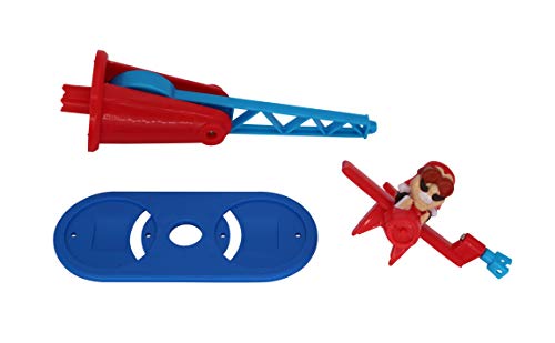 Drunken Louie Doppeldecker für Looping Louie Spielarm mit 2 Flugzeugen Tuning Edition 2020 (Adapterplatte + 1x Flieger, Blau) von Drunken Louie