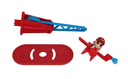 Drunken Louie Doppeldecker für Looping Louie Spielarm mit 2 Flugzeugen Tuning Edition 2020 (Adapterplatte + 1x Flieger, Rot) von Drunken Louie