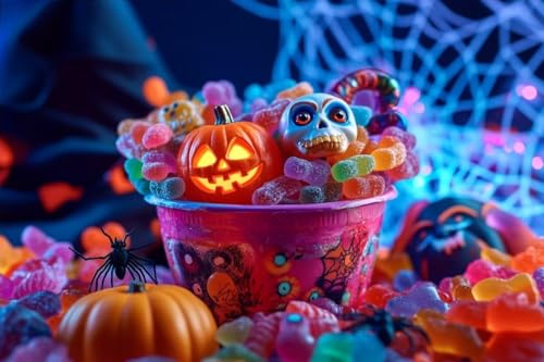 1000 Teile Holzpuzzle für Erwachsene, Halloween-Süßigkeiten, skurrile Form, exquisites Design, Premium-Puzzle für Erwachsene, ideal für Entspannung und Spaß! Herausfordernde Puzzle-Erfahrung 1000 Teile Holzpuzzle für Erwachsene, Halloween-Süßigkeiten, skurrile Form, exquisites Design, Premium-Puzzle für Erwachsene, ideal für Entspannung und Spaß! Herausfordernde Puzzle-Erfahrung von Dsawqezh