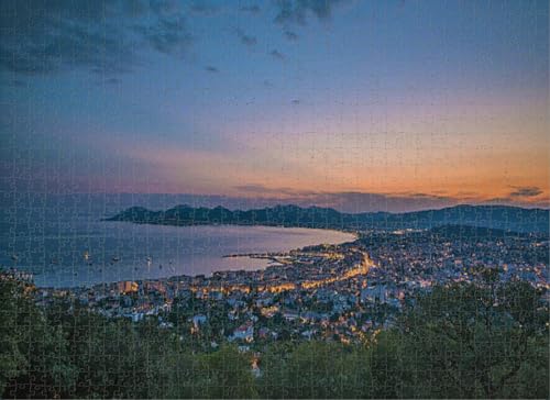 1000 Teile Puzzle für Erwachsene, Lernspiele, Familienpuzzle, Stadt Cannes, DIY-Puzzle, kreativer Spaß, klassisches Puzzle für Erwachsene und Kinder 1000 Teile Puzzle für Erwachsene, Lernspiele, Familienpuzzle, Stadt Cannes, DIY-Puzzle, kreativer Spaß, klassisches Puzzle für Erwachsene und Kinder von Dsawqezh