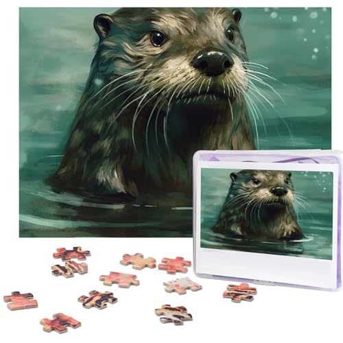 1000 Teile Puzzles für Erwachsene Otter im Wasser Bilderpuzzle Benutzerdefinierte Puzzles aus Fotos Holzpuzzle Klassisches Puzzle für Familie Hochzeit Geburtstagsgeschenke 1000 Teile Puzzles für Erwachsene Otter im Wasser Bilderpuzzle Benutzerdefinierte Puzzles aus Fotos Holzpuzzle Klassisches Puzzle für Familie Hochzeit Geburtstagsgeschenke von Dsawqezh