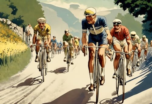 1000 Teile herausforderndes Puzzle für Erwachsene, Thomann 1926 Tour de France, Holz-Puzzle, DIY, Familienunterhaltung, interaktives Spaß-Puzzle, Geschenke, Kunst, Heimdekoration 1000 Teile herausforderndes Puzzle für Erwachsene, Thomann 1926 Tour de France, Holz-Puzzle, DIY, Familienunterhaltung, interaktives Spaß-Puzzle, Geschenke, Kunst, Heimdekoration von Dsawqezh