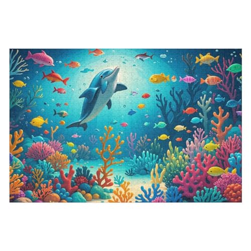 1000-teiliges Puzzle für Erwachsene – Ahorn- und Dampfzug-Puzzle, geeignet für Jugendliche und Kinder, Lernspiele, Kunstdekorationen, Urlaubsgeschenke, lustige Puzzles von Dsawqezh