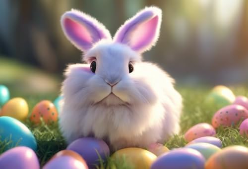 Buntes Puzzle für Erwachsene, harte Herausforderung für Erwachsene, 1000 Teile, Osterhasen-Puzzles für Jugendliche und Kinder, um ihr Gehirn zu trainieren, Holzpuzzle Buntes Puzzle für Erwachsene, harte Herausforderung für Erwachsene, 1000 Teile, Osterhasen-Puzzles für Jugendliche und Kinder, um ihr Gehirn zu trainieren, Holzpuzzle von Dsawqezh