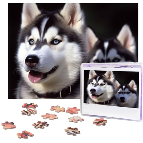 Puzzle, 1000 Teile, personalisiertes Puzzle für Erwachsene, Husky-Hund, Bilderpuzzle, individuelle Puzzles aus Fotos, Holzpuzzle, klassisches Puzzle für Familie, Hochzeit, Geburtstag, Valentinstag, Puzzle, 1000 Teile, personalisiertes Puzzle für Erwachsene, Husky-Hund, Bilderpuzzle, individuelle Puzzles aus Fotos, Holzpuzzle, klassisches Puzzle für Familie, Hochzeit, Geburtstag, Valentinstag, von Dsawqezh