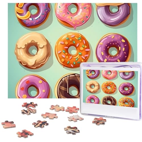 Puzzle, 1000 Teile, personalisiertes Puzzle für Erwachsene, verschiedene Donuts, Bilderpuzzle, individuelle Puzzles aus Fotos, Holzpuzzle, klassisches Puzzle für Familie, Hochzeit, Geburtstag, Puzzle, 1000 Teile, personalisiertes Puzzle für Erwachsene, verschiedene Donuts, Bilderpuzzle, individuelle Puzzles aus Fotos, Holzpuzzle, klassisches Puzzle für Familie, Hochzeit, Geburtstag, von Dsawqezh