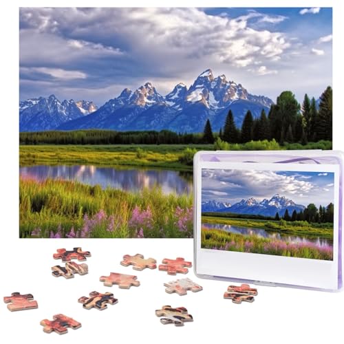 Puzzle 1000 Teile, personalisiertes Puzzle für Erwachsene, Grand Teton National Park, Bilderpuzzle, individuelle Puzzles aus Fotos, Puzzles für Jugendliche und Kinder, um ihr Gehirn zu trainieren, Puzzle 1000 Teile, personalisiertes Puzzle für Erwachsene, Grand Teton National Park, Bilderpuzzle, individuelle Puzzles aus Fotos, Puzzles für Jugendliche und Kinder, um ihr Gehirn zu trainieren, von Dsawqezh