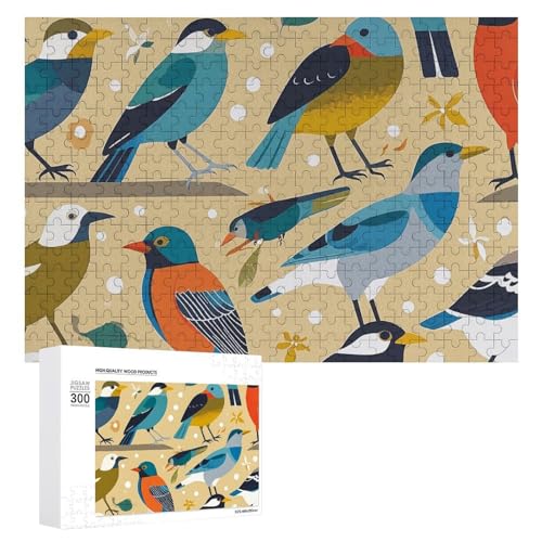 Puzzle 1000 Teile Personalisiertes Puzzle für Erwachsene Vogelmotiv Bilderpuzzle Benutzerdefinierte Puzzles aus Fotos Holzpuzzle Klassisches Puzzle für Familie Hochzeit Geburtstag Valentinstag von Dsawqezh
