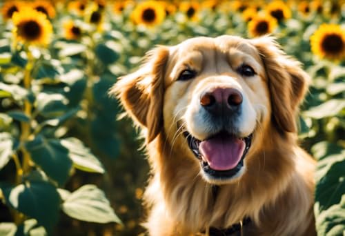 Puzzle für Erwachsene – Sommer-Sonnenblumen Golden Retriever – Holzpuzzles für Erwachsene, 1000 Teile, einzigartige Geschenke für Wandkunst, Herausforderungspuzzles, Lernspiele, Familienpuzzles Puzzle für Erwachsene – Sommer-Sonnenblumen Golden Retriever – Holzpuzzles für Erwachsene, 1000 Teile, einzigartige Geschenke für Wandkunst, Herausforderungspuzzles, Lernspiele, Familienpuzzles von Dsawqezh