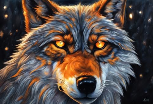 Puzzles für Erwachsene, Mitternachtswolf, Holzpuzzles für Erwachsene, 1000 Teile, einzigartige Geschenke für Wandkunst, Herausforderungspuzzle, Lernspiele, Familienpuzzles Puzzles für Erwachsene, Mitternachtswolf, Holzpuzzles für Erwachsene, 1000 Teile, einzigartige Geschenke für Wandkunst, Herausforderungspuzzle, Lernspiele, Familienpuzzles von Dsawqezh