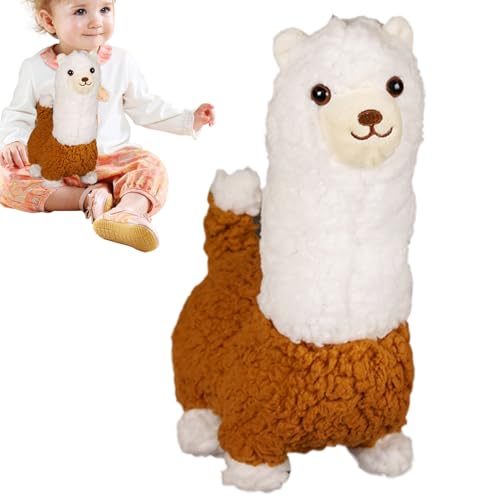 Dtaigou Alpaka Kuscheltier Lama | Süßes Elektro-Alpaca-Kissen Mit Soundfunktion - Tierpuppen Für Ostern Geburtstag Weihnachten Mädchen Kinderzimmer Dtaigou Alpaka Kuscheltier Lama | Süßes Elektro-Alpaca-Kissen Mit Soundfunktion - Tierpuppen Für Ostern Geburtstag Weihnachten Mädchen Kinderzimmer von Dtaigou