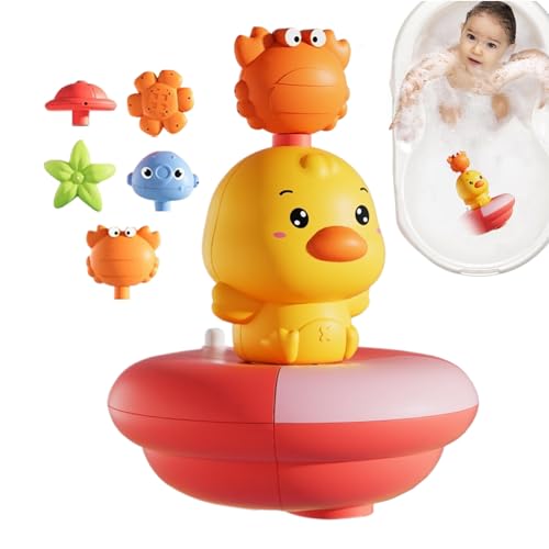 Dtaigou Badewannenspielzeug,Badespiel Ente Spritzente | Elektrische Badeente Für Pool Dusche Spaß Mädchen Haus Indoor Dtaigou Badewannenspielzeug,Badespiel Ente Spritzente | Elektrische Badeente Für Pool Dusche Spaß Mädchen Haus Indoor von Dtaigou