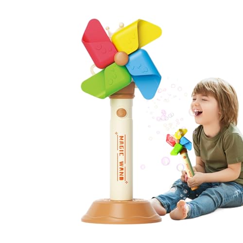 Dtaigou Blasmaschine | Musikalisches Spielzeug Mit Licht Für Kleinkinder | Interaktive Leucht-Windmühle Für Kindergeburtstage Gartenpartys Strandaktivitäten Mit 3 Geschwindigkeitsstufen von Dtaigou