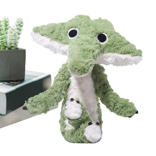Dtaigou Crocodile Plüschspielzeug, Alligator -Stofftier | 40 cm beruhigender kuscheliger Alligator -Puppenkissen - Huggable -Tier, das für Schlafsaal, Autoinnenraum, Sofa, Schlafzimmerdekoration Dtaigou Crocodile Plüschspielzeug, Alligator -Stofftier | 40 cm beruhigender kuscheliger Alligator -Puppenkissen - Huggable -Tier, das für Schlafsaal, Autoinnenraum, Sofa, Schlafzimmerdekoration von Dtaigou