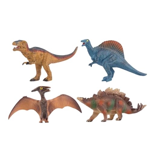Dtaigou Dinosaurierspielzeug, Spielzeugdinosaurierfiguren | Packung von 4 tragbaren Dinosaurier -Figur -Modellen,Tierfiguren, Kuchen -, Ostereierfüller, Sammelminiaturen zum Geburtstag Dtaigou Dinosaurierspielzeug, Spielzeugdinosaurierfiguren | Packung von 4 tragbaren Dinosaurier -Figur -Modellen,Tierfiguren, Kuchen -, Ostereierfüller, Sammelminiaturen zum Geburtstag von Dtaigou