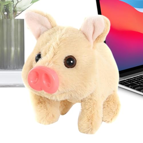 Dtaigou Elektronische Stofftiere,Interaktives Kuscheltier Mit Hautfreundlichem & Langlebigem Roboter-Design - Intelligente Sprachsteuerung Für Babys, Kleinkinder, Und Mädchen von Dtaigou