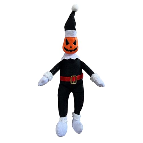 Dtaigou Halloween Puppen - Kürbis Clown Kuschelpuppe | Sanftes Plüschkuscheltier Deko Für Mädchen Fest Geburtstag Halloween Feier von Dtaigou