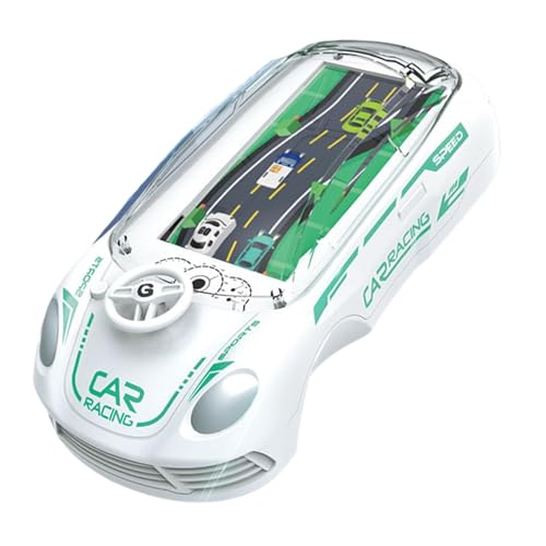 Dtaigou Interaktive Handheld -Spiele, Kinder Handheld Game Console,Rennwagen Handheld Machine | Simulationsabenteuer Fahrzeugfahrzeug für Kinder Kinder Kleinkind Teenager Girl Boy von Dtaigou