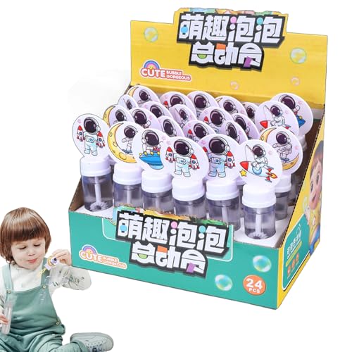 Dtaigou Kleine Blasenstäbe, Partyblasenstäbe | 24-Seiten-Bubble Game Toy für außen | Party bevorzugt Mädchen im Freien Aktivitäten für Strandgarten Hinterhof Rasen von Dtaigou