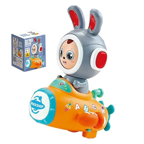 Dtaigou Musical Bunny Toy, Kaninchen Musical Toy - Pädagogisch beleuchtetes Kaninchenauto,Automatisch singen bewegende Tiergesicht, wechseln Hasen für Mädchen Geburtstagsspielzeug Dtaigou Musical Bunny Toy, Kaninchen Musical Toy - Pädagogisch beleuchtetes Kaninchenauto,Automatisch singen bewegende Tiergesicht, wechseln Hasen für Mädchen Geburtstagsspielzeug von Dtaigou