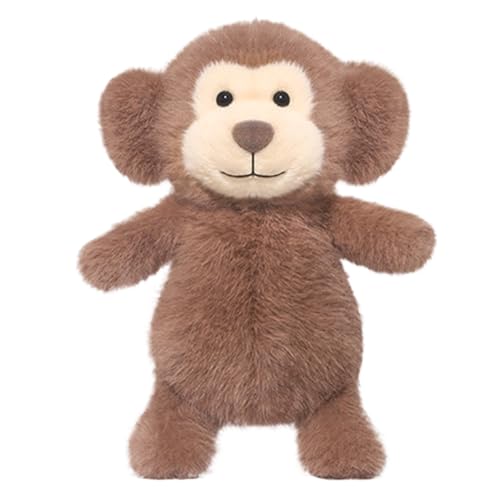 Dtaigou Plüschaffe Kuscheltier | Kuscheliger Spielaffe,Kuscheltier Wohnzimmer Schlafzimmer Deko Geburtstag Weihnachten Geschenkidee von Dtaigou