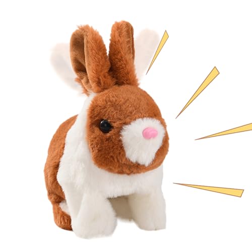 Dtaigou Realistisches Hasenspielzeug, realistisches elektrisches Hasenspielzeug - Realistische elektrische Spring -Kaninchen -Figur,Wanderbasen Plüschspielzeug für Mädchen Kinder Kinder Dtaigou Realistisches Hasenspielzeug, realistisches elektrisches Hasenspielzeug - Realistische elektrische Spring -Kaninchen -Figur,Wanderbasen Plüschspielzeug für Mädchen Kinder Kinder von Dtaigou