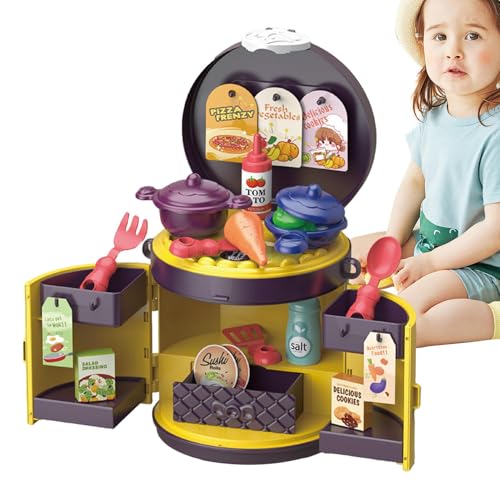 Dtaigou tun Playset, tun Sie Playsets für Kinder,Kids Imagination Game Set | Helles farbenfrohes Bildung echtes Accessoires Kit zum Geburtstag des Kindertages von Dtaigou