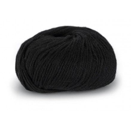 Du Store Alpakka Sterk Garn 809 Schwarz von Du Store Alpakka