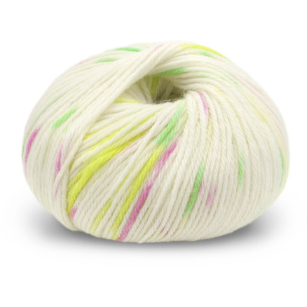 Du Store Alpakka Sterk Garn 925 Weiß/Neon Print Du Store Alpakka Sterk Garn 925 Weiß/Neon Print von Du Store Alpakka