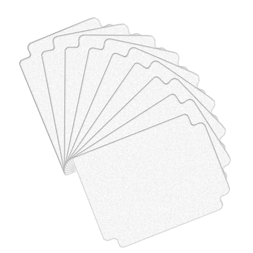 Dualoai 10 Sammelkarten Trenner für Kartenspiel Box mit Laschen für Desktop Spielkarten, Sportkarten, Weiß Dualoai 10 Sammelkarten Trenner für Kartenspiel Box mit Laschen für Desktop Spielkarten, Sportkarten, Weiß von Dualoai